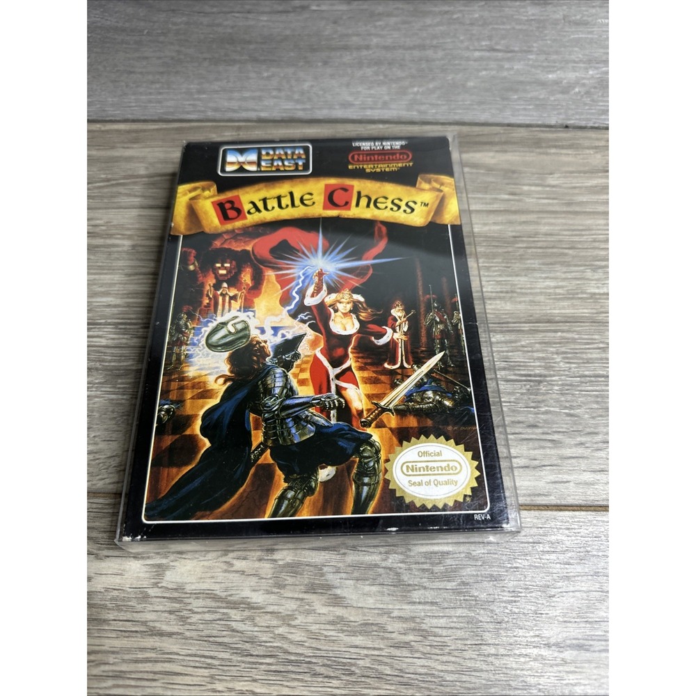 Battle Chess (Nintendo Entertainment System 1990) CIB Complete In Box - Picture 16 of 16